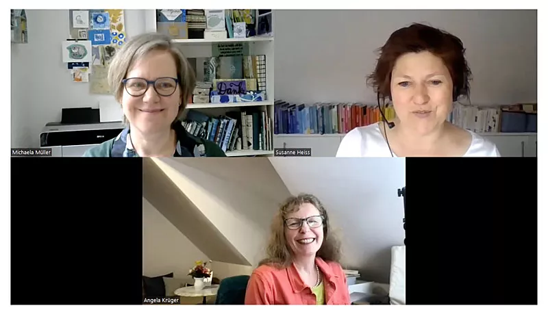 Interview mit Michaela Mueller, Frau Nahtlust-Susanne und Angela Krueger